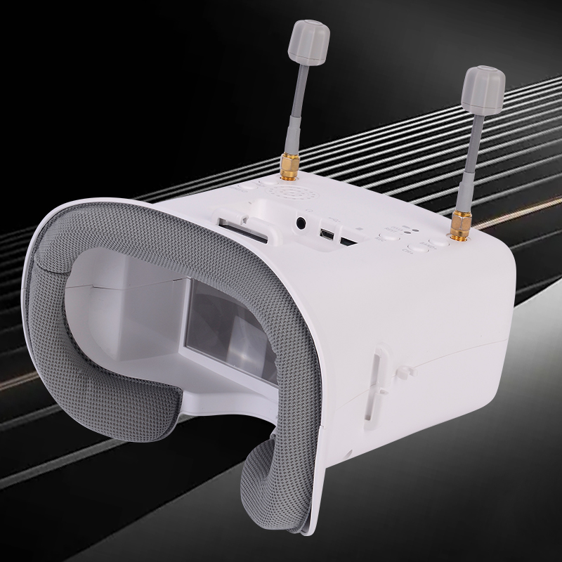 Okulary FPV 008D PRO Białe z D – Fpv Drone Goggles recenzja i cena